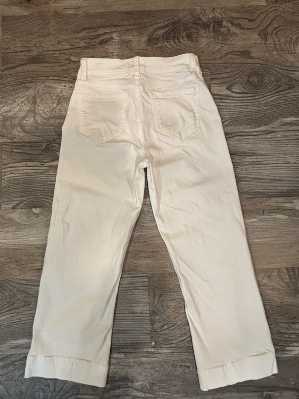 Buffalo David Bitton Women’s White Straight-Leg Jeans